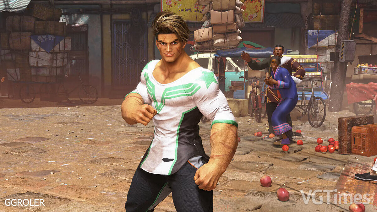 Street Fighter 6 — Люк без куртки и перчаток