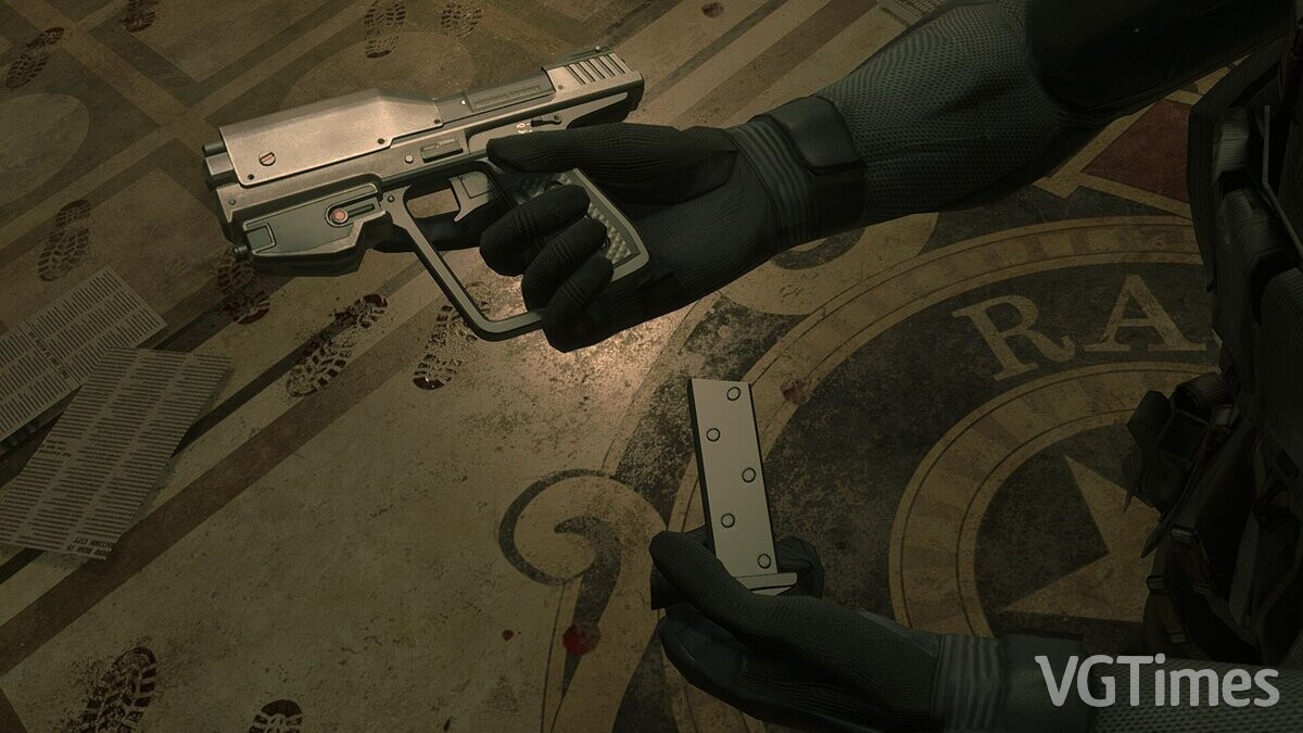 Resident Evil 3 — Магнум из игры Halo