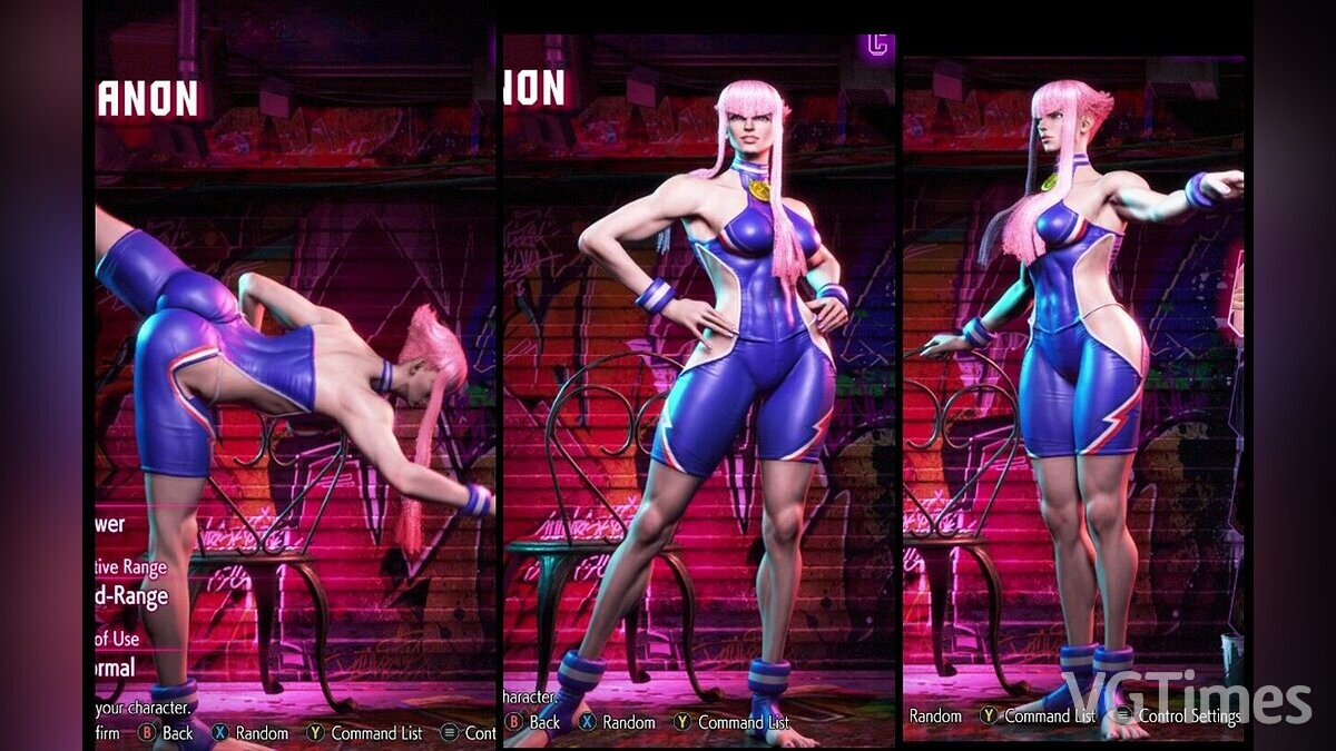 Street Fighter 6 — Манон без рубашки