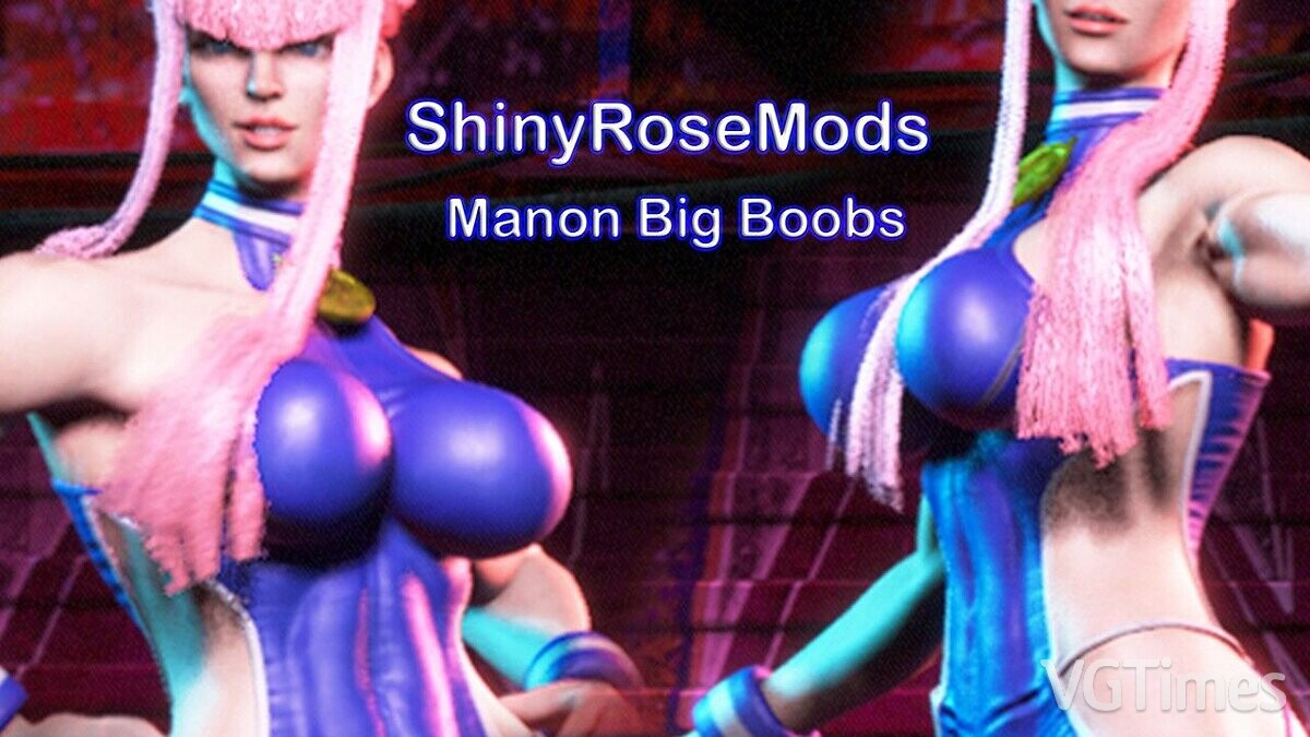 Street Fighter 6 — Манон с большой грудью