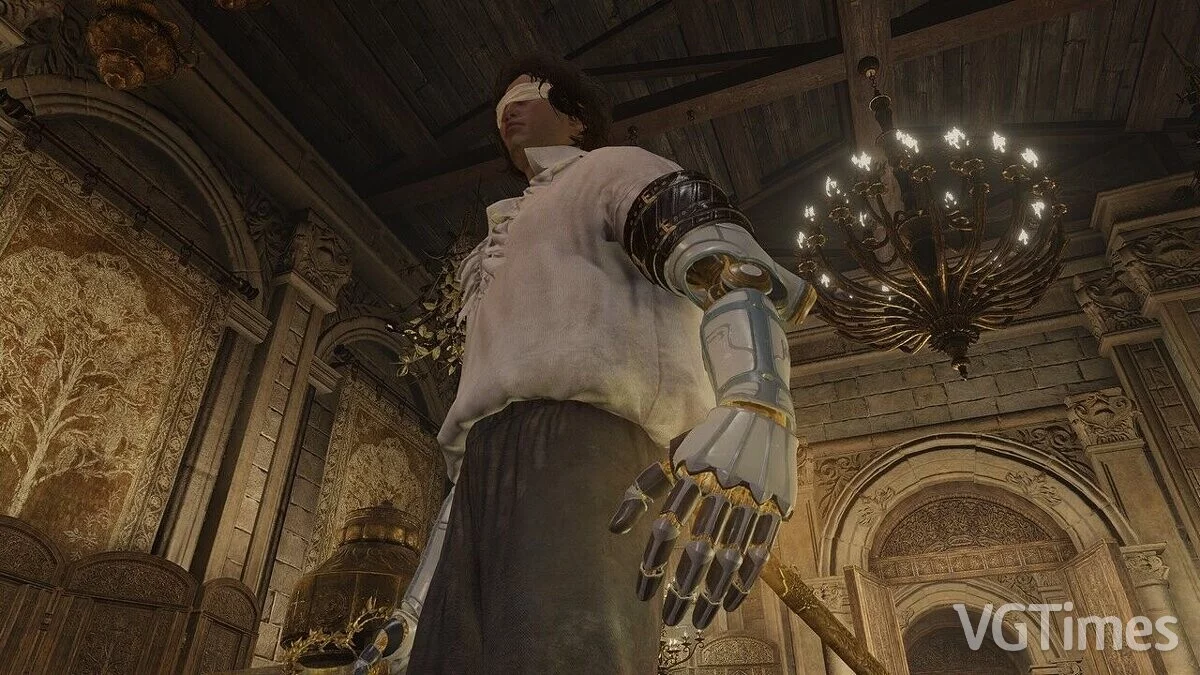 Elden Ring — Механическая фарфоровая рука из игры Lies of P