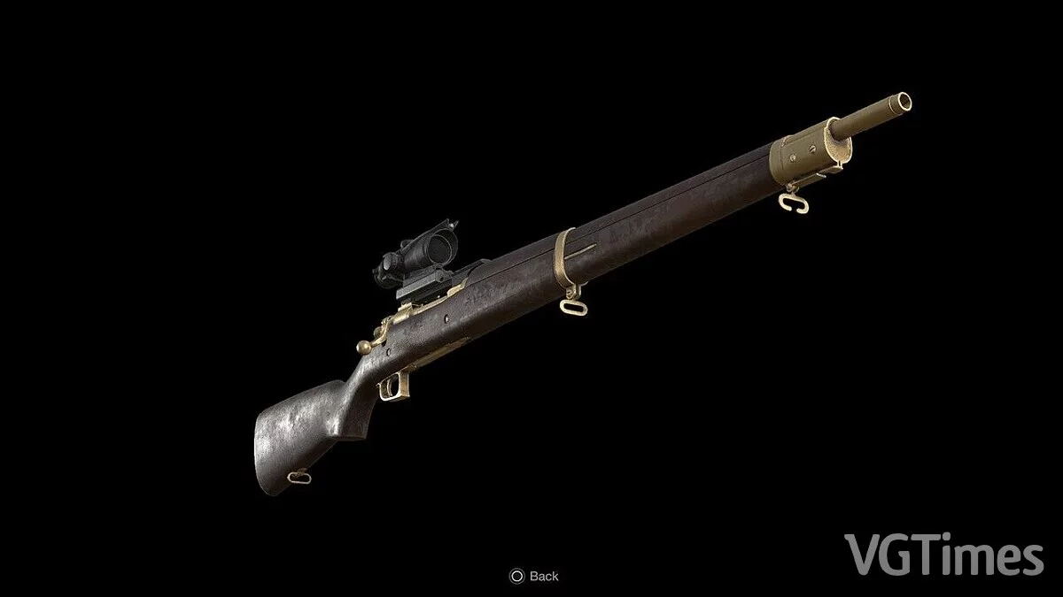 Resident Evil 4 Remake (2023) — Оружие «Золото с деревом»