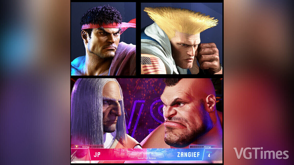 Street Fighter 6 — Персонажи без бород