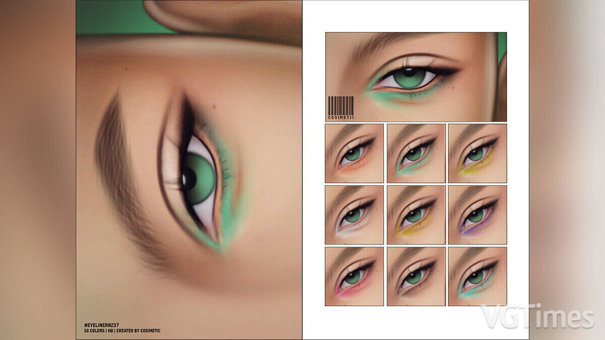 The Sims 4 — Подводка для глаз N237