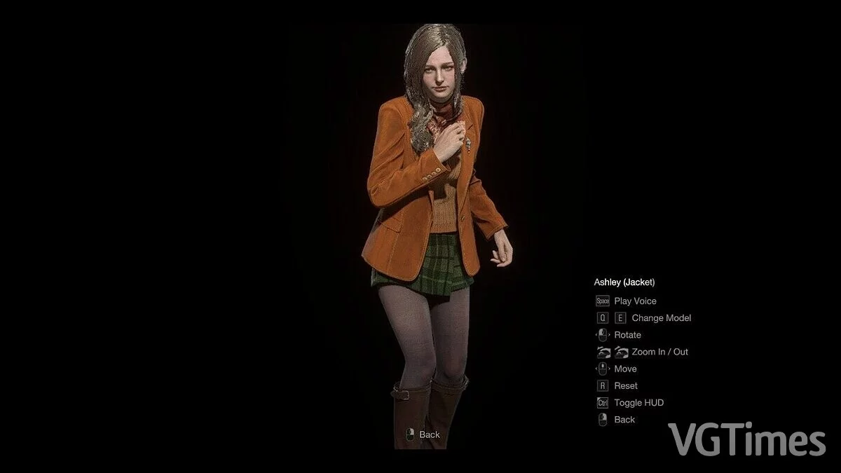 Resident Evil 4 Remake (2023) — Прическа дочери Димитреску