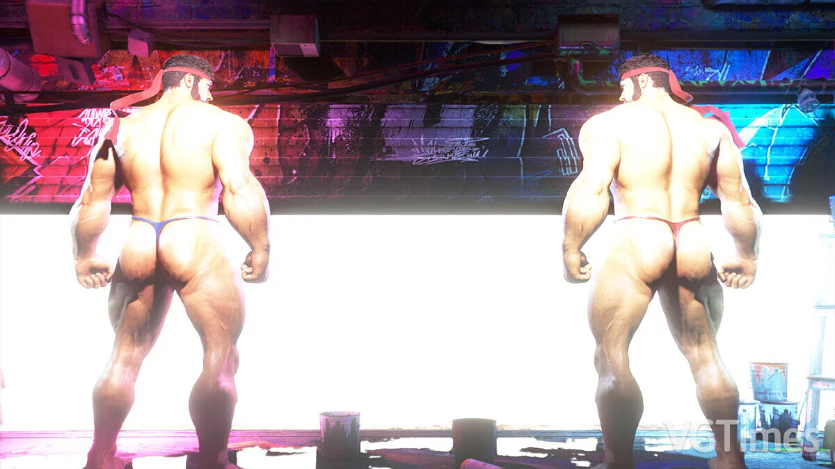 Street Fighter 6 — Рю в стрингах