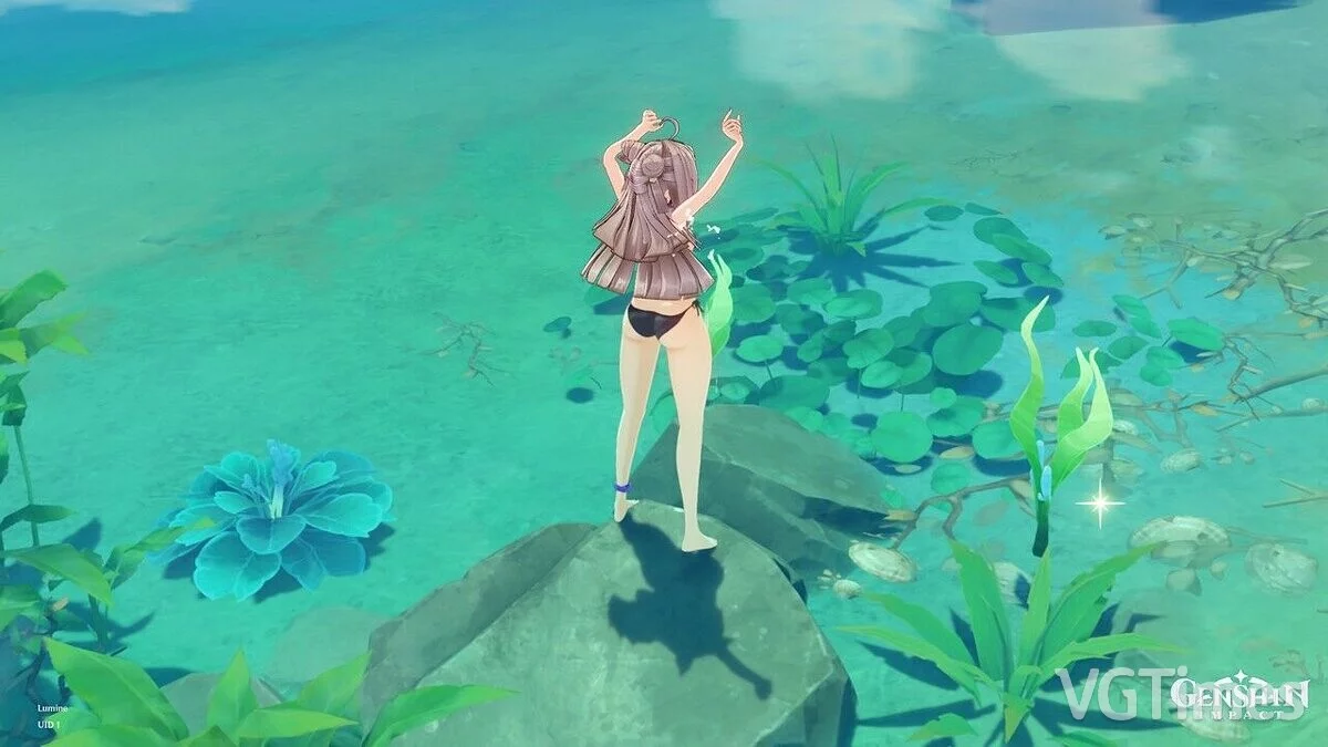 Genshin Impact — Синобу в купальнике
