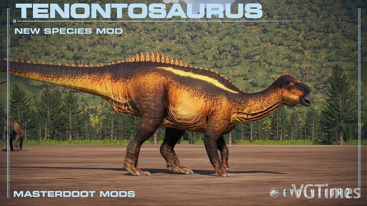 Jurassic World Evolution 2 — Тенонтозавр (новые виды)