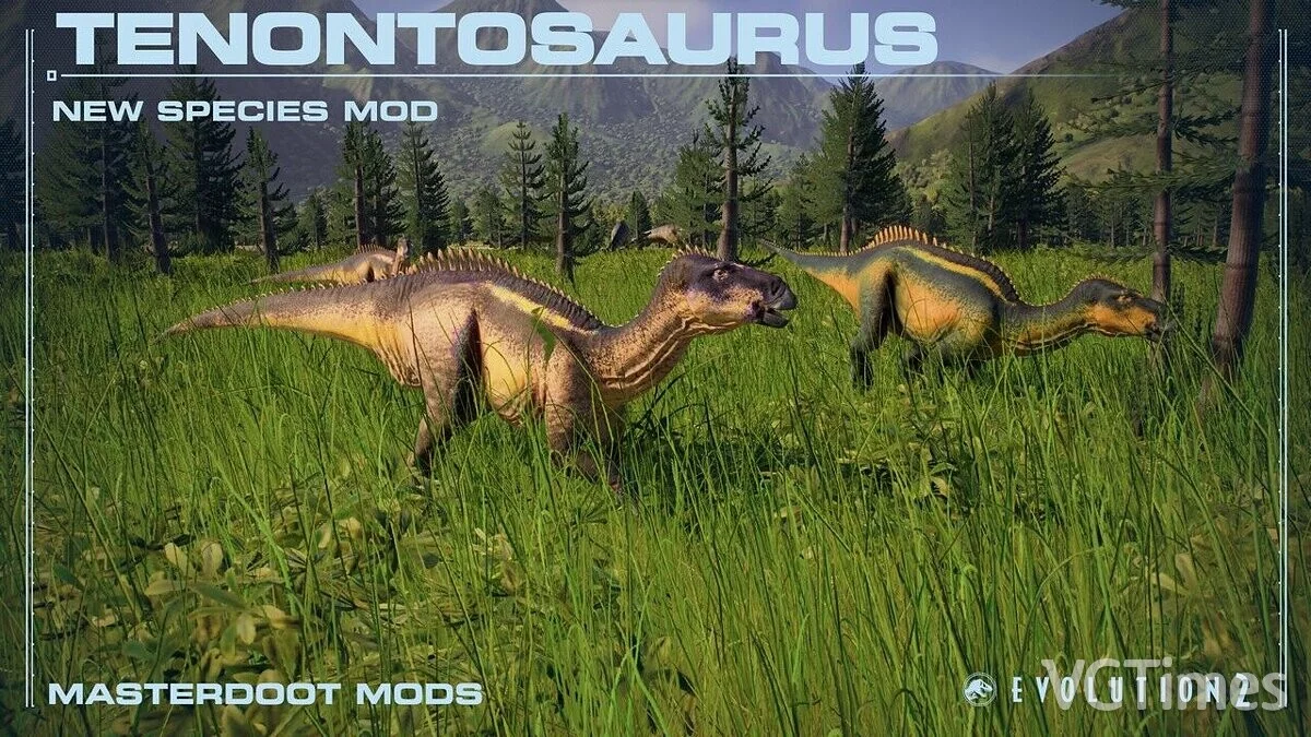 Jurassic World Evolution 2 — Тенонтозавр (новые виды)