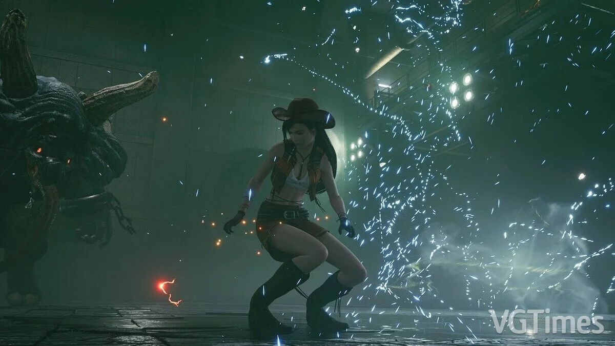 Final Fantasy VII Remake — Тифа в костюме из игры Crisis Core