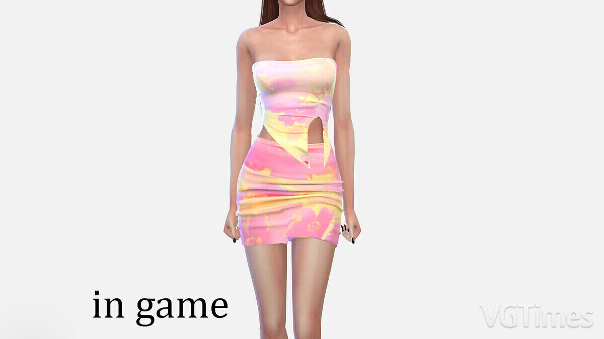 The Sims 4 — Тонкая микро-мини юбка