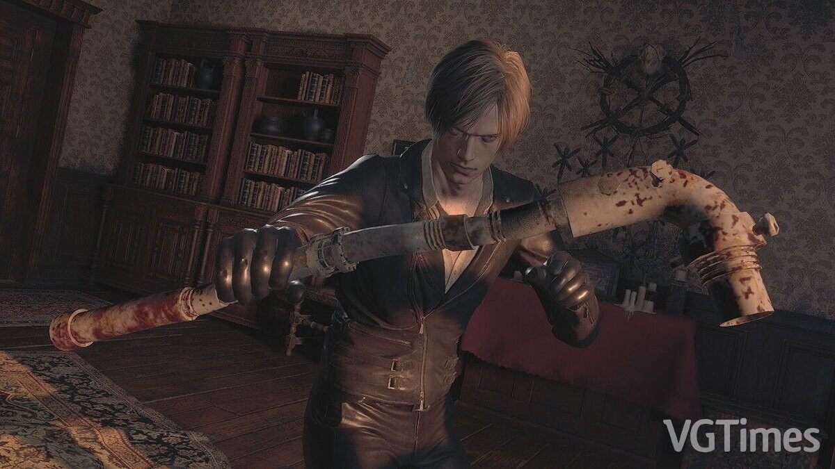 Resident Evil 4 Remake (2023) — Труба вместо ножа