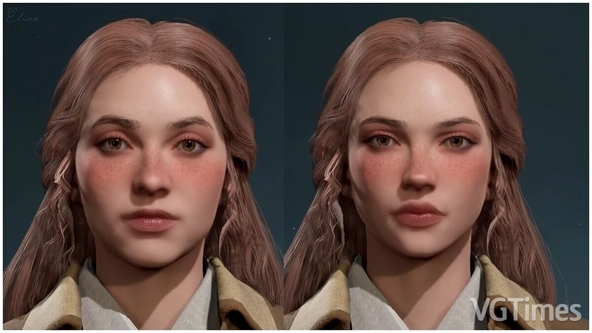 Hogwarts Legacy — Улучшенное женское лицо № 13