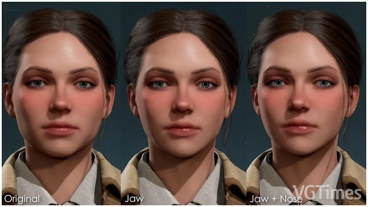 Hogwarts Legacy — Улучшенное женское лицо № 3