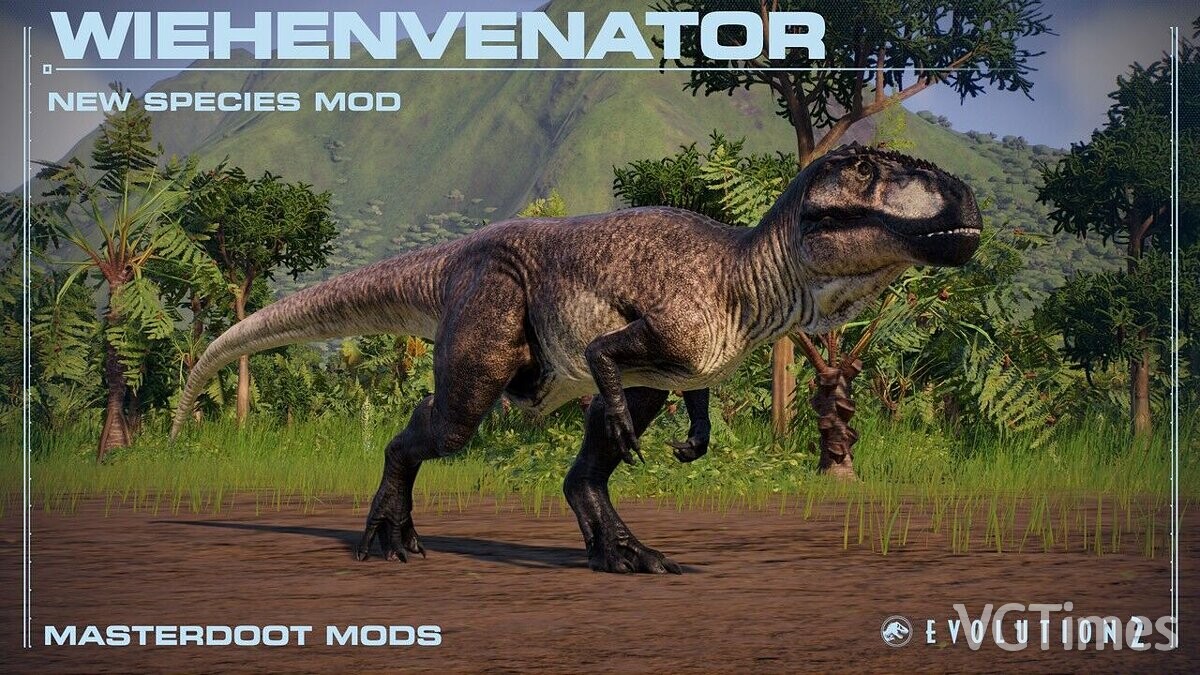 Jurassic World Evolution 2 — Вихенвенатор (новые виды)