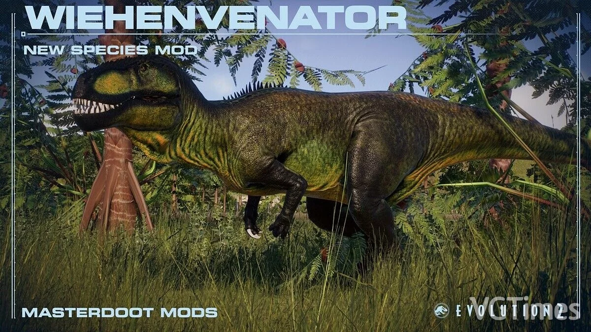 Jurassic World Evolution 2 — Вихенвенатор (новые виды)