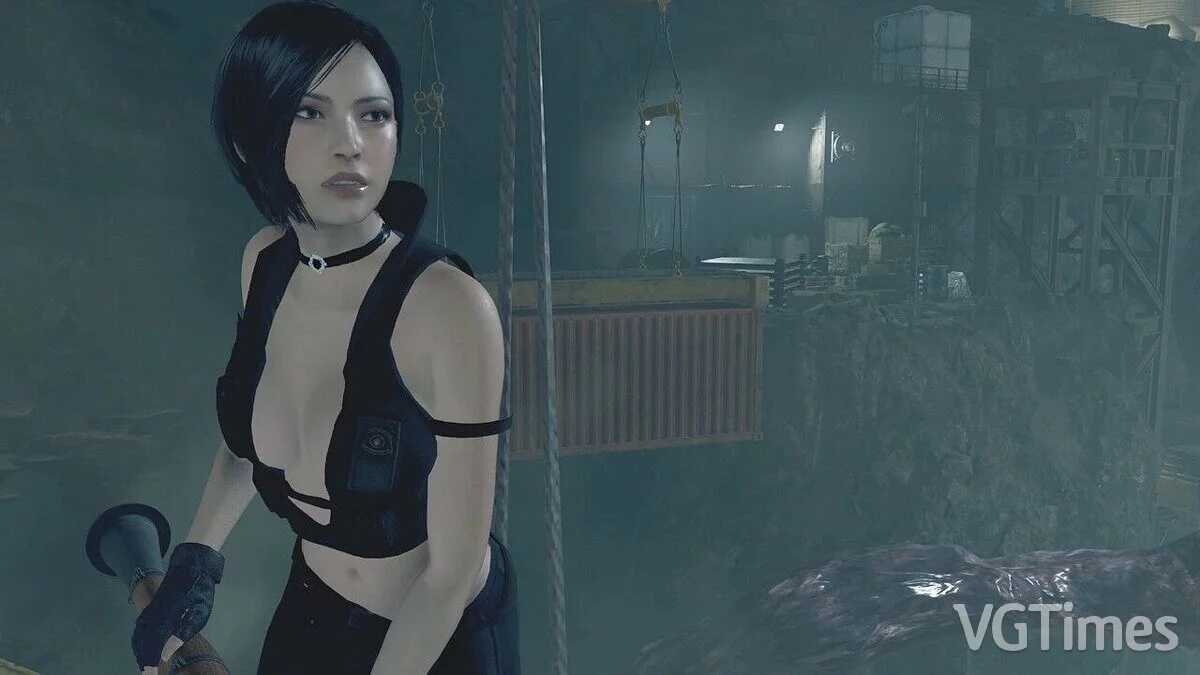 Resident Evil 4 Remake (2023) — Ада в костюме Сони Блейд