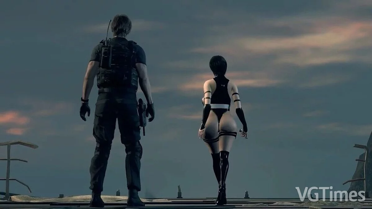 Resident Evil 4 Remake (2023) — Ада Вонг в костюме Псайлок