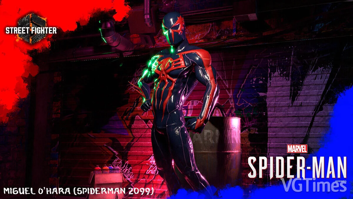 Street Fighter 6 — Человек-паук 2099