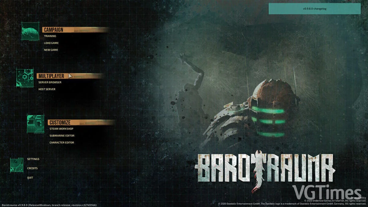 Barotrauma — Dead Space