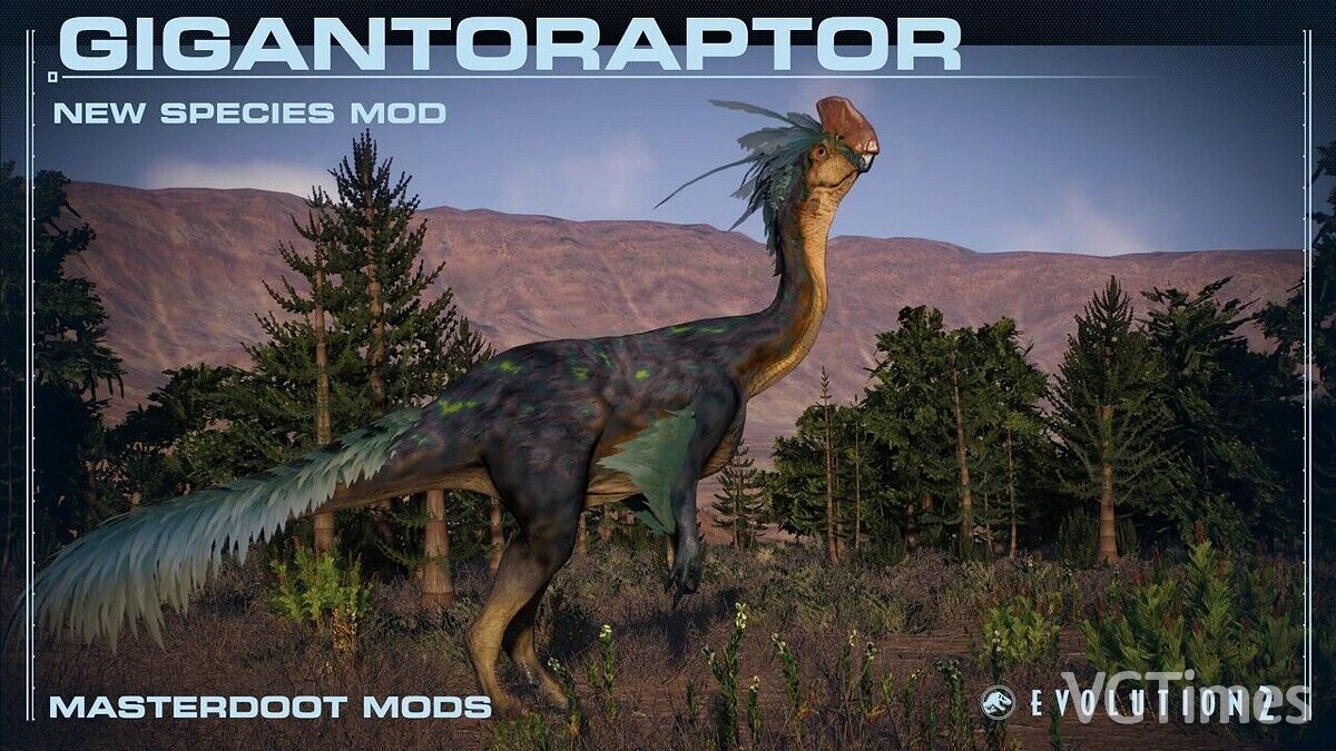 Jurassic World Evolution 2 — Гигантораптор - новый вид