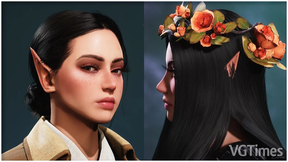 Hogwarts Legacy — Эльфийское женское лицо