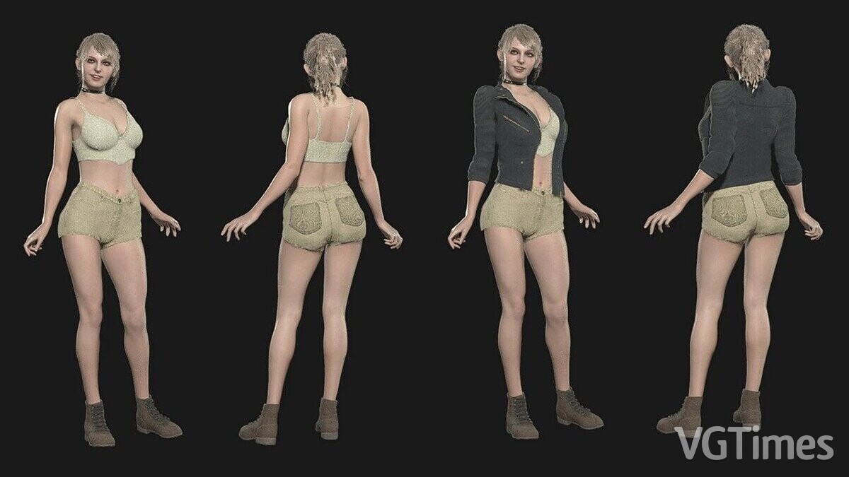Resident Evil 4 Remake (2023) — Эшли в летней повседневной одежде
