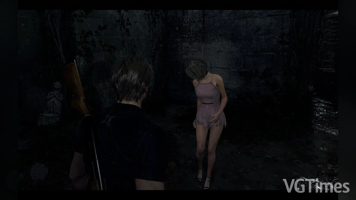 Resident Evil 4 Remake (2023) — Эшли в одежде Кэтрин Уоррен