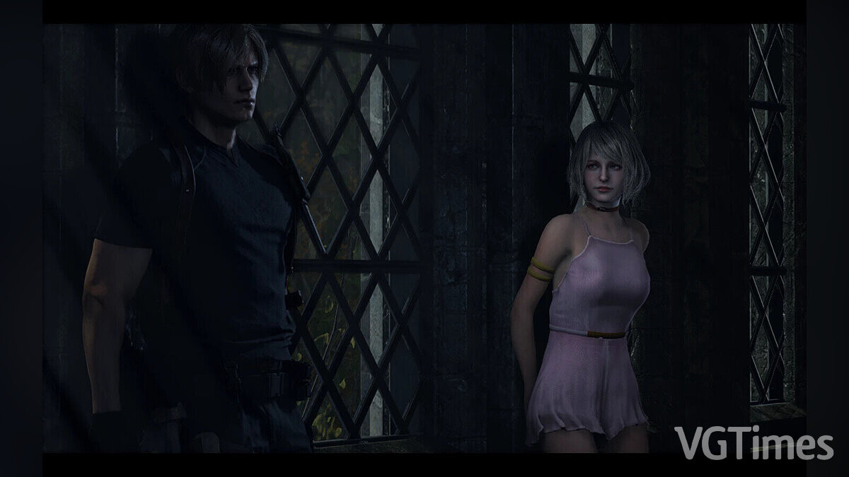 Resident Evil 4 Remake (2023) — Эшли в одежде Кэтрин Уоррен