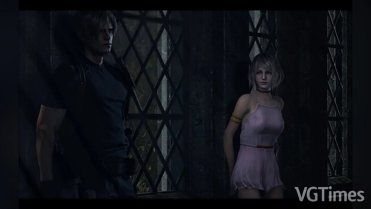 Resident Evil 4 Remake (2023) — Эшли в одежде Кэтрин Уоррен