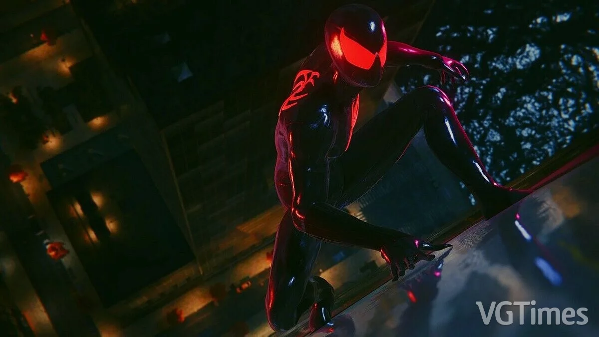 Marvel's Spider-Man Remastered — Кибер-алый костюм