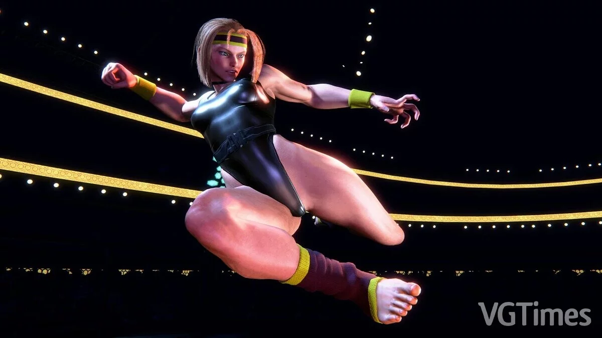 Street Fighter 6 — Кэмми в тренировочном костюме