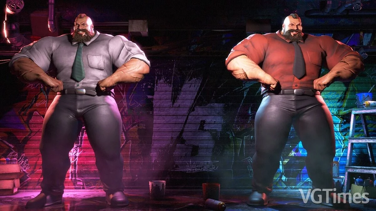 Street Fighter 6 — Костюм мэра для Зангиева