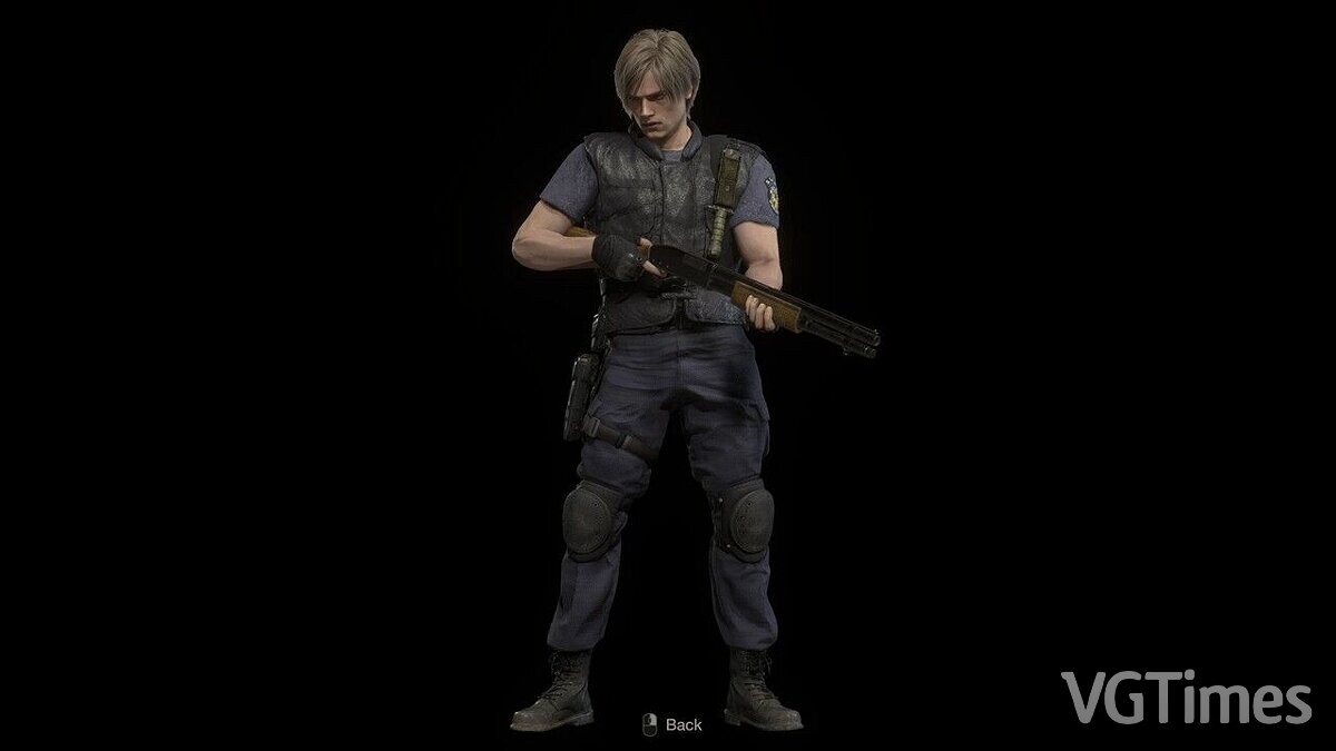 Resident Evil 4 Remake (2023) — Леон в форме S.T.A.R.S.