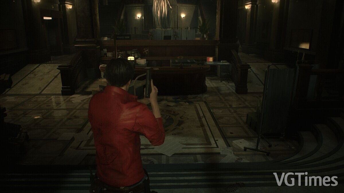 Resident Evil 2 — Леон в куртке Клэр