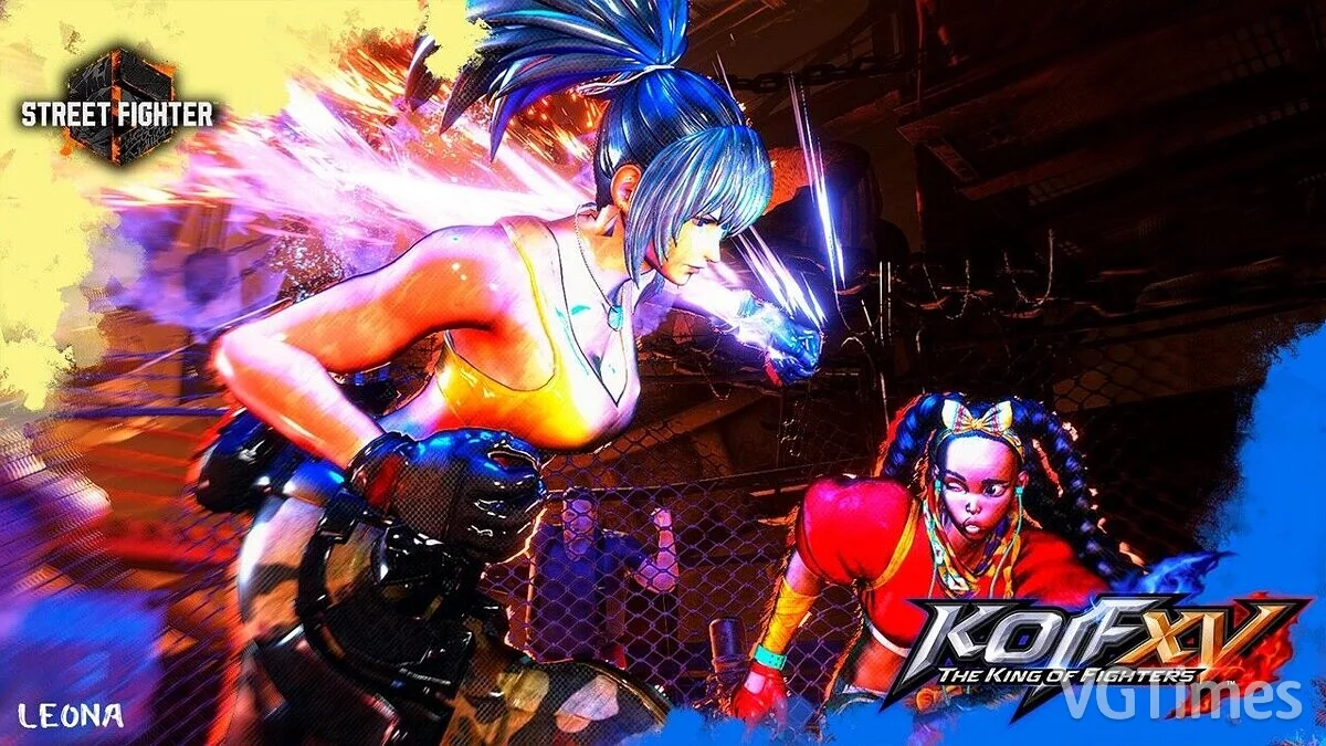 Street Fighter 6 — Леона из King of Fighters