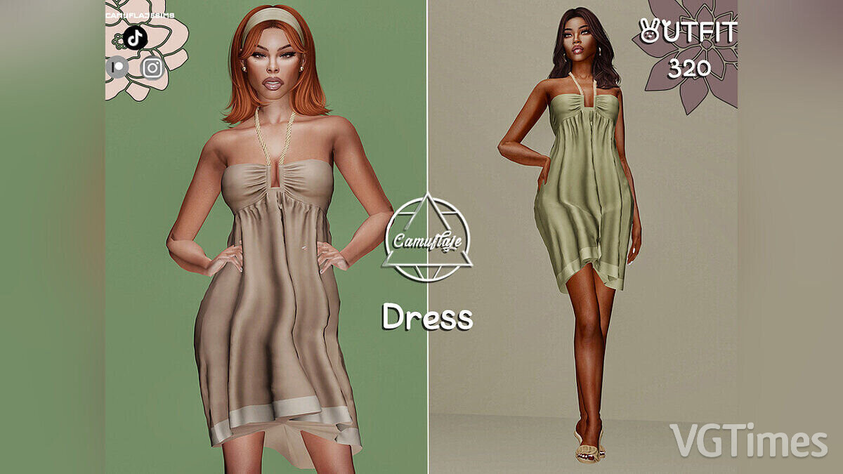 The Sims 4 — Летнее платье