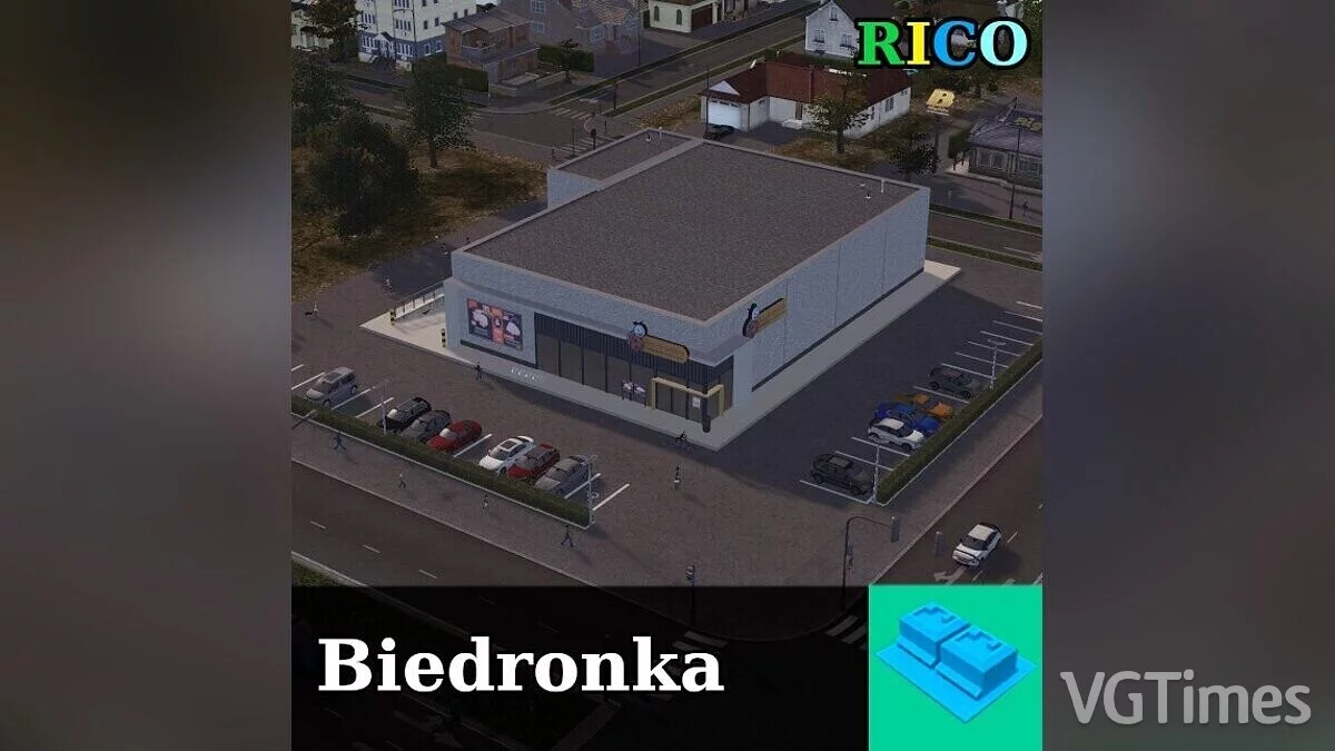 Cities: Skylines — Магаазин Biedronka