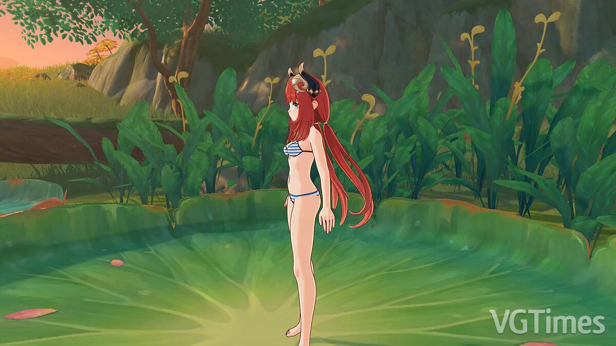 Genshin Impact — Нилу в купальнике