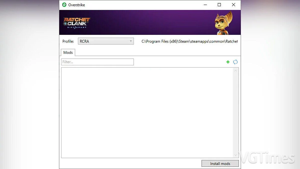 Ratchet &amp; Clank: Rift Apart — Overstrike - управление модами