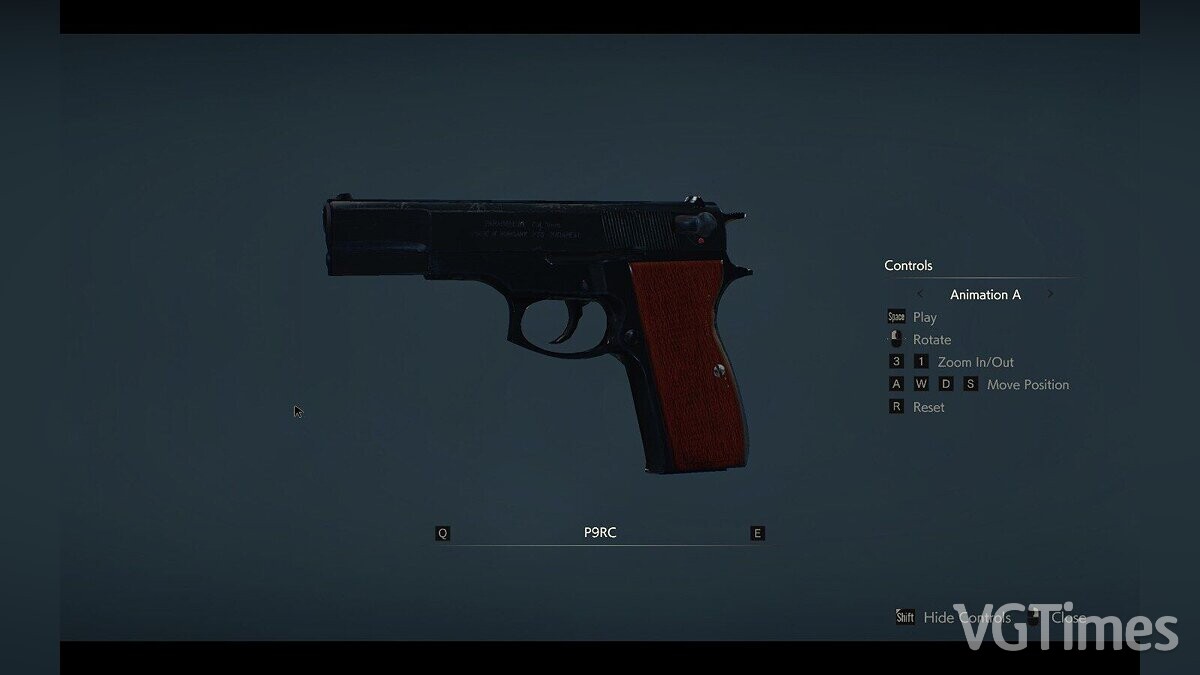 Resident Evil 2 — Пистолет P9RC