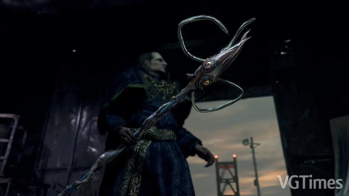 Resident Evil 4 Remake (2023) — Посох шорника вместо ножа