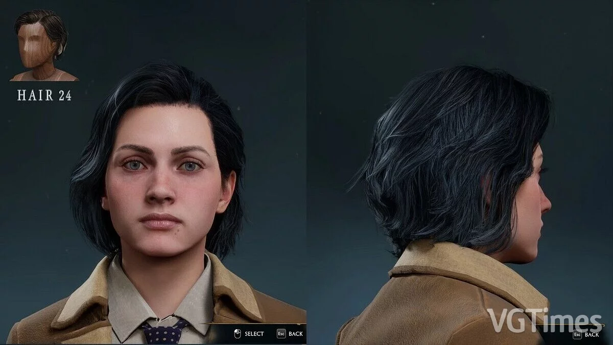 Hogwarts Legacy — Прическа профессора Гекат