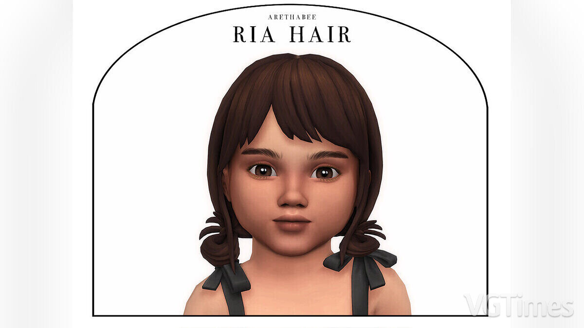 The Sims 4 — Прическа «Риа» для малышей