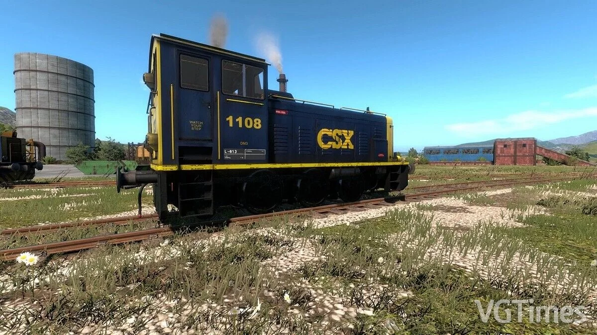 Derail Valley — Раскраски CSX для DE2, DM3, DH4