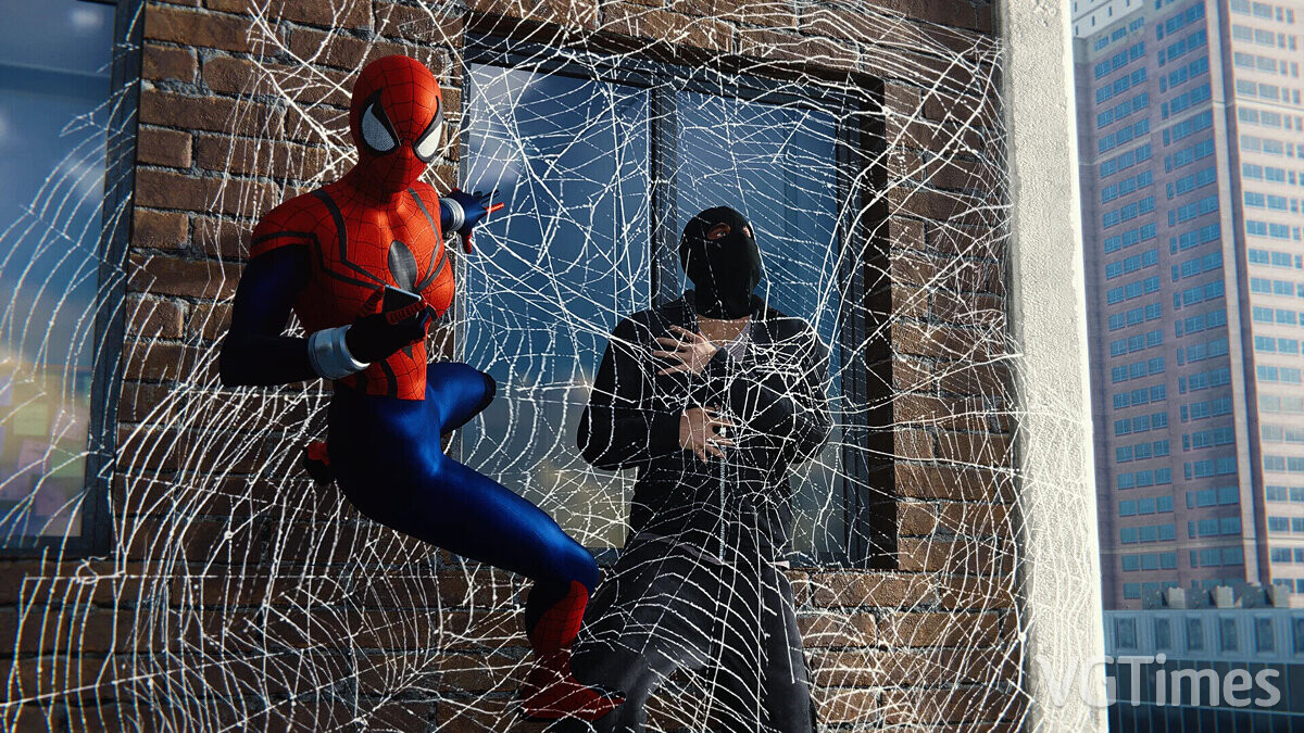Marvel&#039;s Spider-Man Remastered — Реалистичная паутина