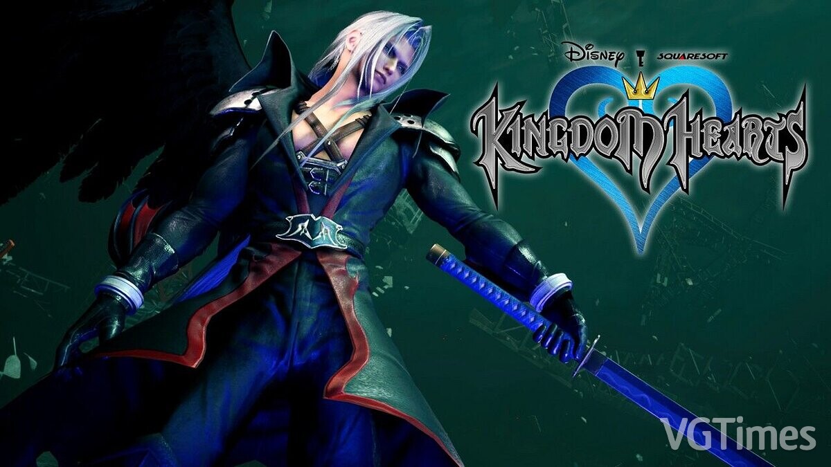 Final Fantasy VII Remake — Сефирот в костюме из игры Kingdom Hearts