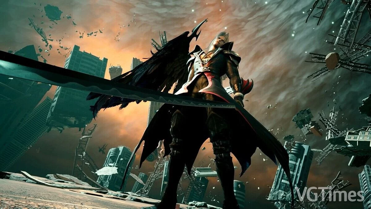 Final Fantasy VII Remake — Сефирот в костюме из игры Kingdom Hearts