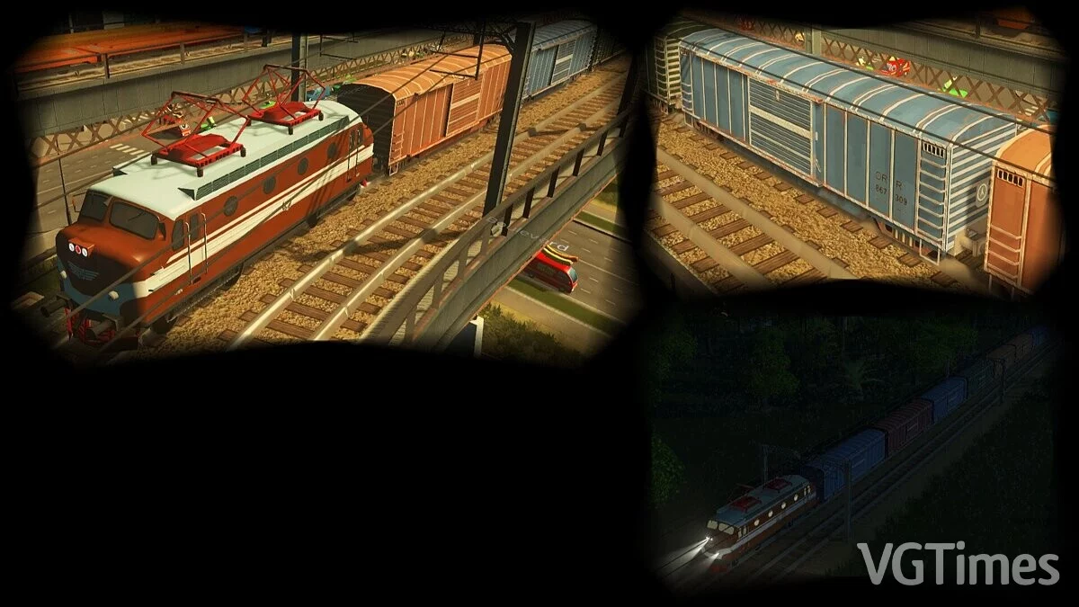 Cities: Skylines — Шведский грузовой электропоезд