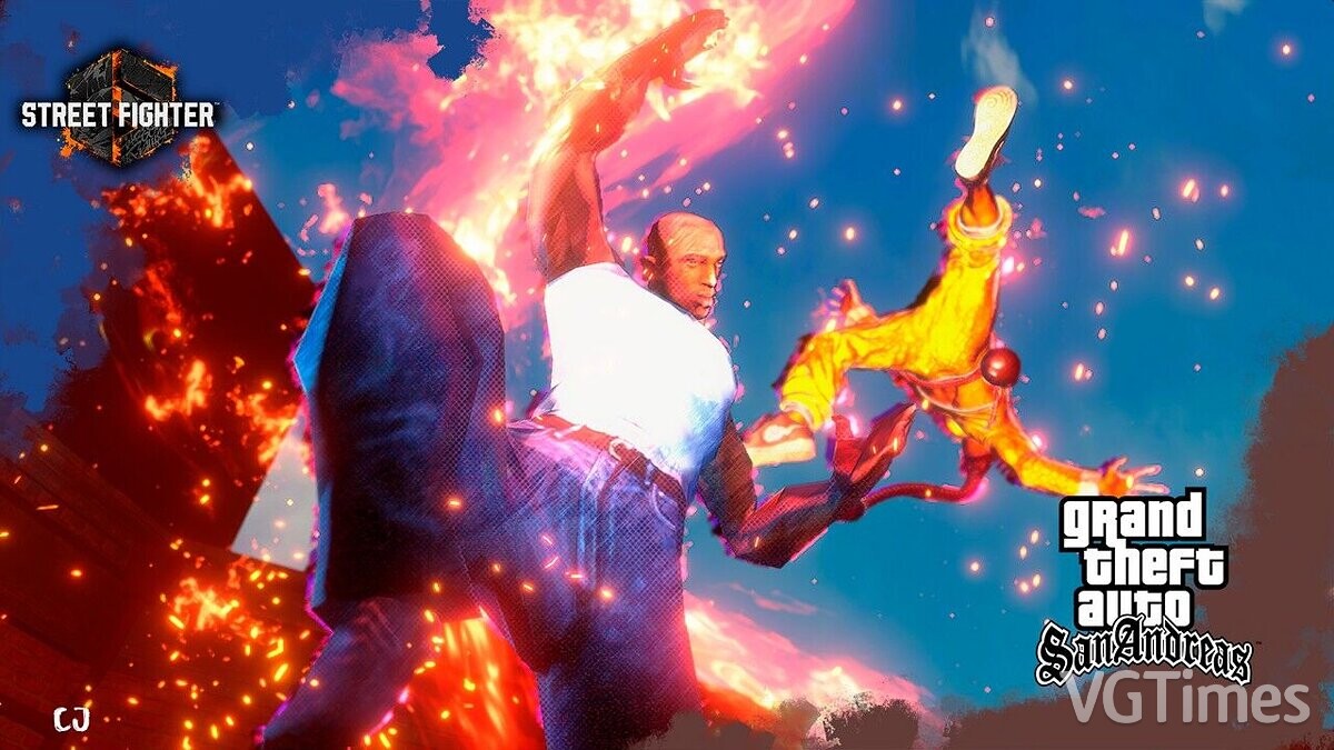 Street Fighter 6 — Си Джей вместо Кена